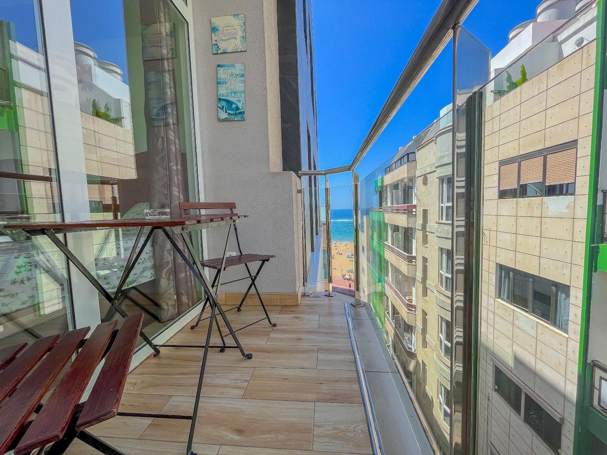 501 Apartamento Nuevo Con Vista Mar Las Palmas de Gran Canaria Dış mekan fotoğraf